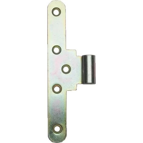 PAUMELLE SIMPLE FEM.REVER.140X40 BR AVEC AXE (LA PIECE)