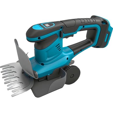 Taille-haie sans fil, longueur de lame de 60 cm, compatible avec batterie lithium 18V, design léger, fonctionnalité à double lame, affichage numérique (1/5)