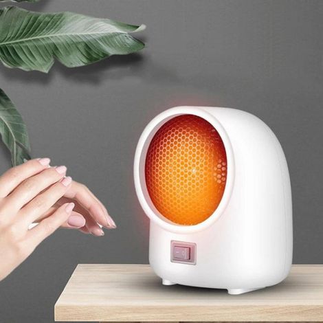 Radiateur soufflant - - 400W - Céramique - Portable - Électrique