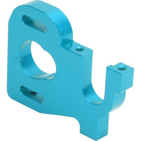 Support de siège et de moteur réglable en alliage d'aluminium pour voiture RC Wltoys 1/14 144001 (bleu) (1/5)