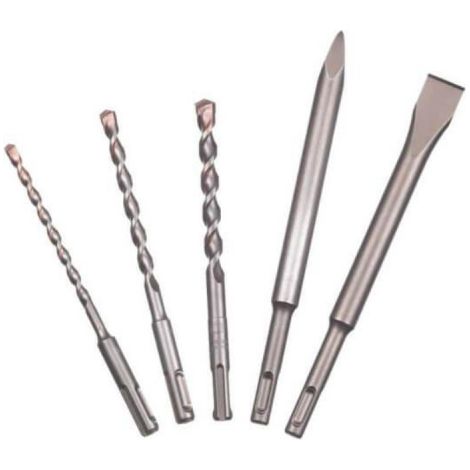 Kit AEG SDS Plus - 3 punte 6/8/10 mm - Scalpello a punta - Scalpello piatto