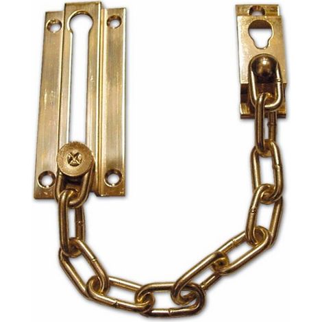 Catena Di Sicurezza per Porta in Ottone Lucido Maurer (1/2)