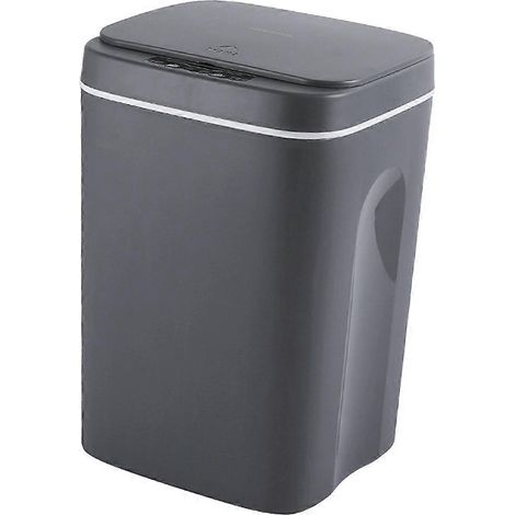Poubelle intelligente à induction automatique grande capacité, compatible avec un usage domestique (1/5)