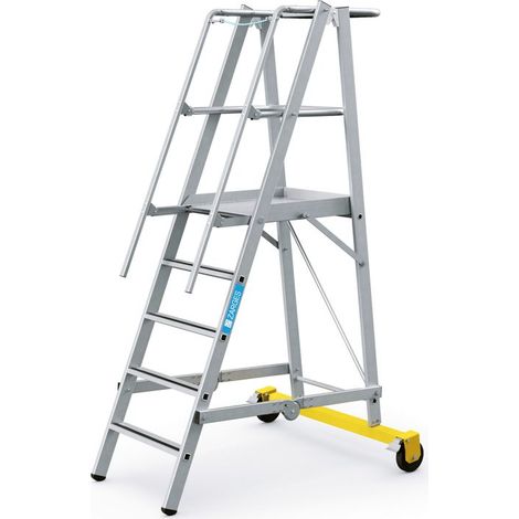 ZARGES LM-Plattformleiter 5 Stufen (1/5)