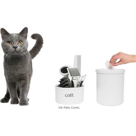 Catit Kit Grooming Pelo Corto (1/3)