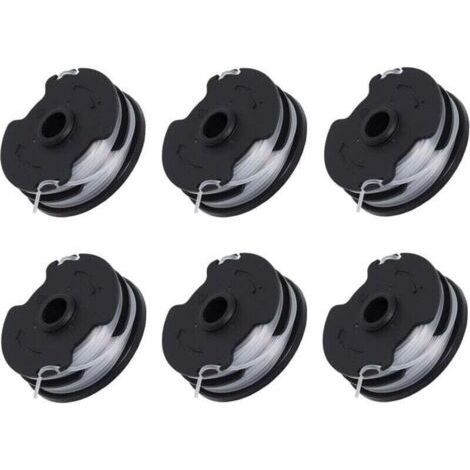 FENOPLASTICAUlisemLot de 6 bobines de rechange pour débroussailleuse sans fil Parkside PRTA 20-Li C3 IAN351753 (1/4)
