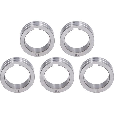 5 Bobineurs de fil de soudure 0.8‑1.0mm, rouleaux d'entraînement pour poste à souder Binzel (1/5)