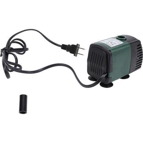 7W 500L/H Submersible Pump IP68 Protecting 120cm Lift Quiet Water Pump for Landscape Aquarium Tank Pond Home Fountain US Plug 110V (1/5)