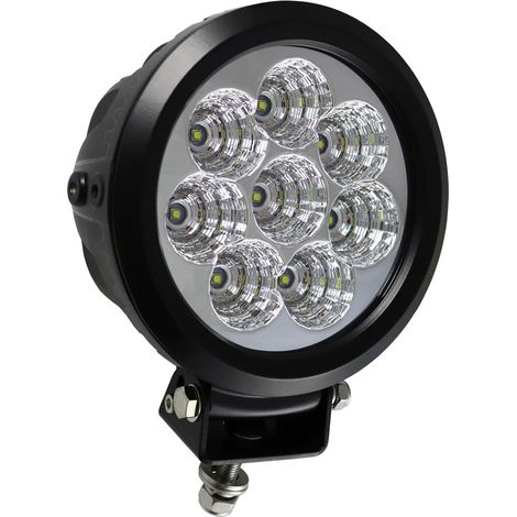 8 LED 80W RUNDE ARBEITSLEUCHTE STREULICHT  JBM53052