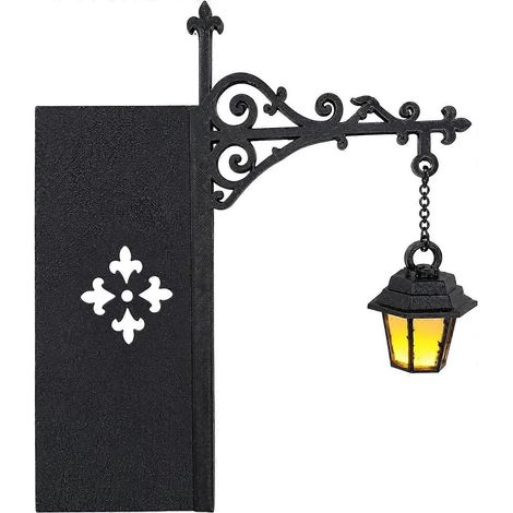 Lanterne de bibliothèque décorative veilleuse LED vintage éclairage d'étagère multifonctionnel pour coin lecture table et bureau (1/5)
