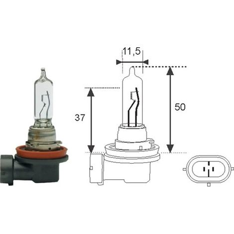 Ampoule, projecteur longue portée Magneti Marelli 002548100000 000000 001605