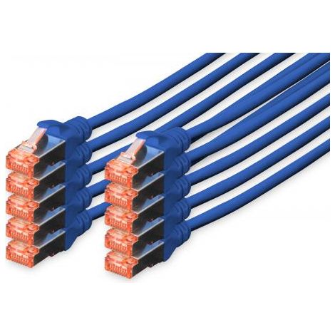 digitus DK-1644-050-B-10 cavo di rete blu 5 metri