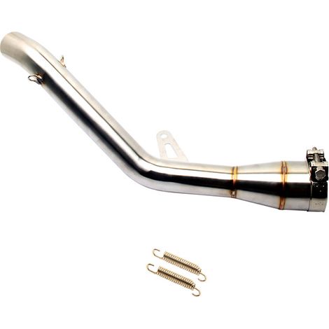 Pot d'échappement central en acier inoxydable pour Kawasaki Z900