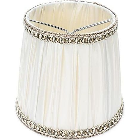 Enowelir 6Pcs Abat-jour en Tissu Moderne Lustre Lampe de Table Couverture pour Vis E14 Accessoire de Maison (1/4)