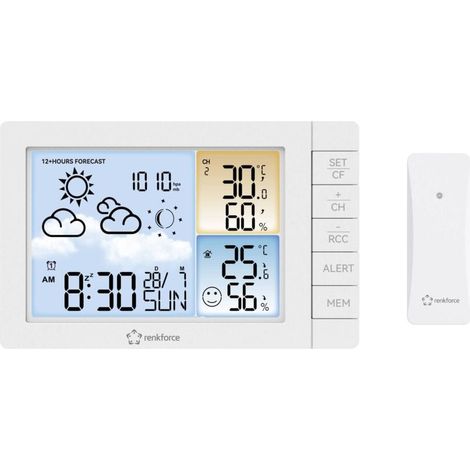 Trywise RF-4883634 Station météo numérique Nombre de capteurs max. 3 pc(s) W196942 (1/4)