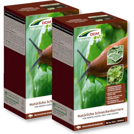 DCM Naturapy Schneckenbarriere 8 kg Schneckenabwehr Mechanische Barriere
