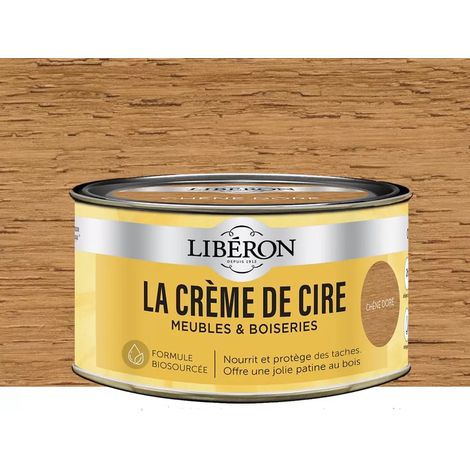 La crème de cire LIBÉRON Chêne doré 0,25 L (1/3)