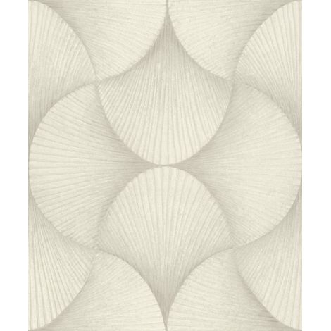 Rasch Vliestapete Muster Grafik Sky Lounge beige taupe hell 10,05 x 0,53 m Wandtapete (1/2)