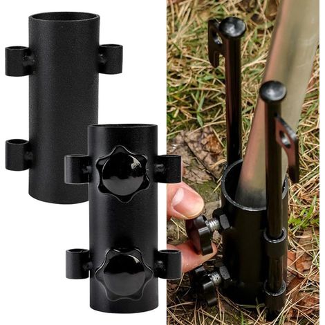 Ancrages de camping, kits d'accessoires pour tentes d'extérieur, piquets de tente, mâts de bâche, accessoires de camping (1/5)