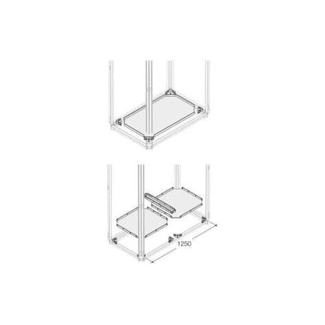 Base fermée IP30/40 L 800mm P 300mm (x1) 1STQ007192A0000 ABB PBWP8030