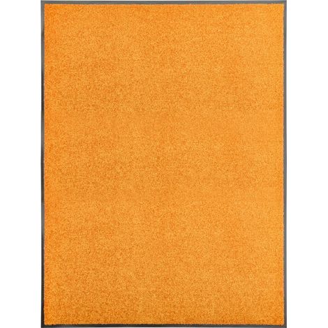 Paillasson lavable Tapis de salon Style Moderne - Tapis de sol Orange 90x120 cm BV794258 - BonneVie (1/5)