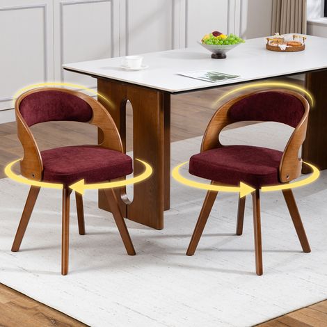 Fauteuil de cuisine moderne et flexible, avec un coussin en coton-lin, et un dossier incurvé. Idéal pour être utilisé comme fauteuil d’accent dans les cuisines, les cafés ou les salons. (1/4)