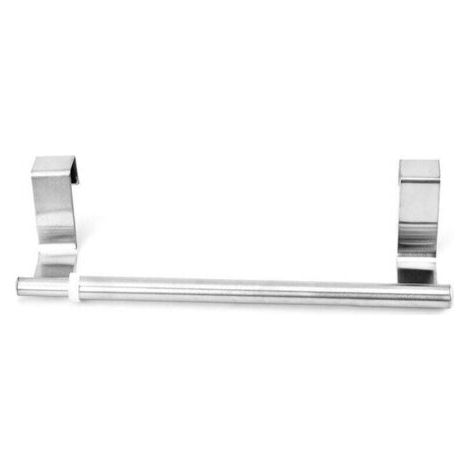 Porte-serviettes télescopique simple en acier inoxydable, XU, 22,5-35,5 x 6 x 7 cm, Argent mat, produit qualité supérieure, durable et fiable, matériaux sélectionnés - (1/4)