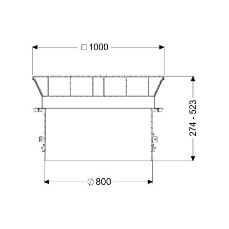 KESSEL 8740179 Pièce de recouvrement avec plaque de couverture