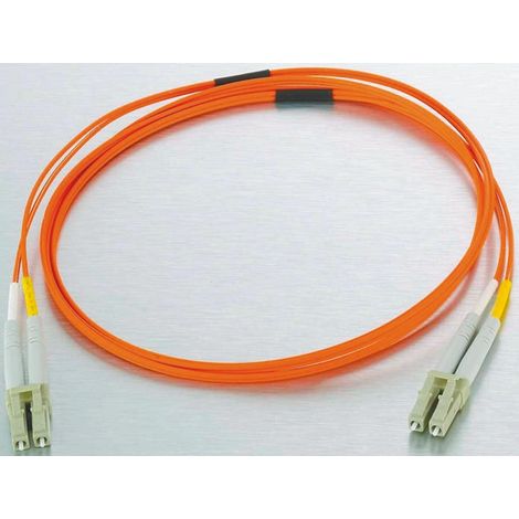 Câble fibre optique RS PRO 3m Avec connecteur / LC, OM1 Multi-mode ( Prix pour 1 )