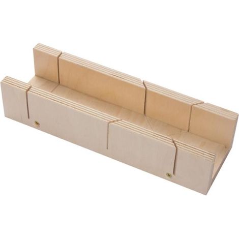 Toolland Gehrungslade, präzise Sägeschnitte, ideal für Profis und Heimwerker, 250 x 55 x 80 mm (1/3)