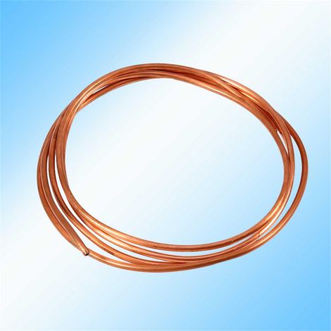 2 m weiches Kupferrohr, Außendurchmesser 4 mm x Innendurchmesser 3 mm, für Kühlsysteme (1/5)
