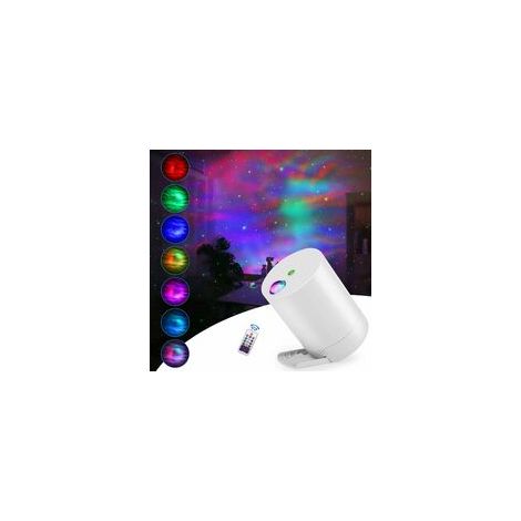 Projecteur océanique avec ciel étoilé et galaxie, télécommande. (1/3)