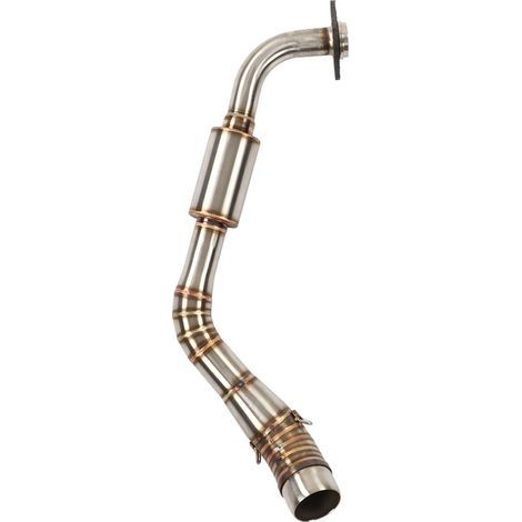 Pot d'échappement avant central avec résonateur en acier inoxydable pour moto NVX 155 125 AEROX 155 2016-2021 (1/5)