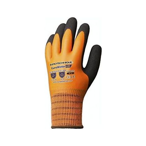 Coverguard Eurowinter L22 Schutz Handschuhe Orange Fluo