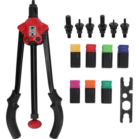 universel rivets de pouces, professionnel pose rivets, riveteuse manuelle en avec