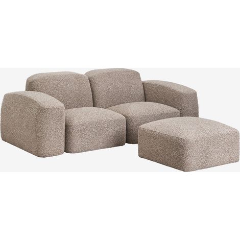 Canapé modulable 2 pièces et pouf Bastian SKLUM (1/5)