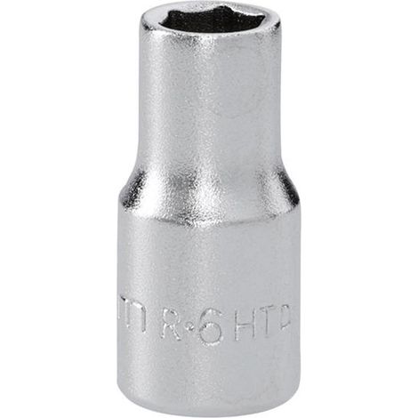 Facom R.6HT 6mm 6-Point Standard Socket 1/4in Drive - Chrome V... (1/2)