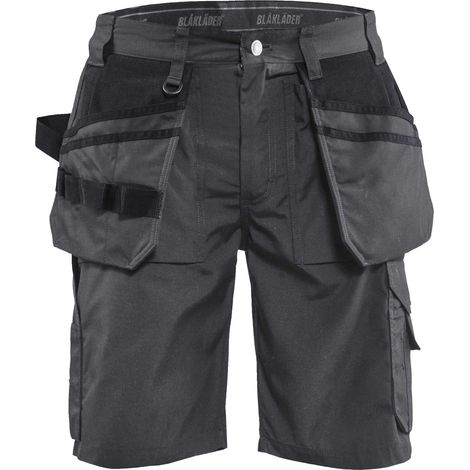 Pantalón corto de trabajo de verano artesanal 1526 - Gris oscuro/Negro 2XL - FR(52) - SE(C58) - Estándares