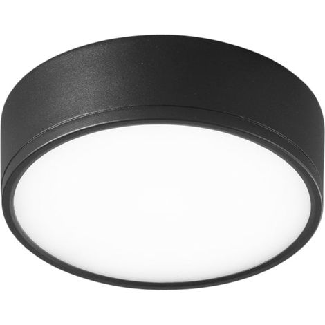 "Plafoniera LED KLIO rotonda nera 22W 4000K (Luce naturale) 17 cm." (1/2)
