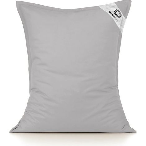 Housse pour Pouf Géant XL 120x80cm - Gris galet