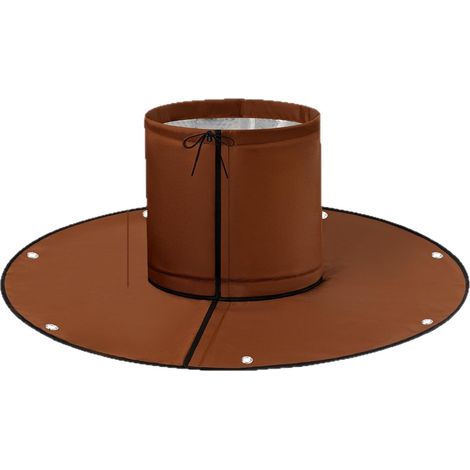 Housse de protection hivernale détachable pour racines de palmier en toile Oxford avec piquets, couverture anti-gel réutilisable (1/4)