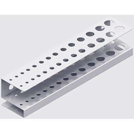 Barre de perceuse H.40mm L.188mm P.40mm STA blanc (1/3)