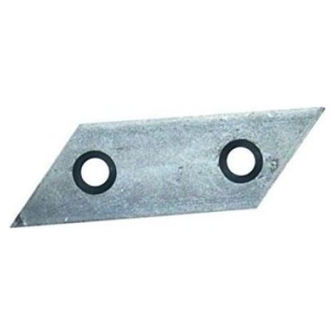 1 Couteau broyeur, 98,2 mm, Acier, Pour déchets de jardin, Compatible AL-KO Newtec Dynamic (1/2)