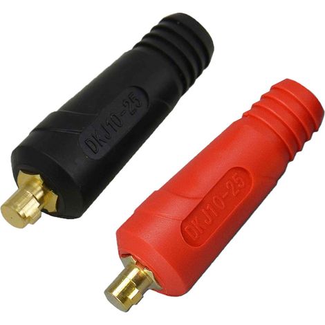 Connecteur de câble de soudage DKJ10-25 (lot de 2) (1/5)