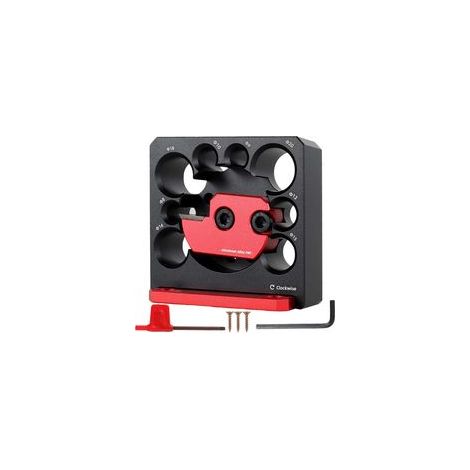 6pcs Dowel Maker Kit Metric 8 mm à 20 mm Coraire réglable avec Une Lame de carbure de Forage électrique Dowel Dowel Round Auxiliary Tool pour Les tiges en Bois bâtons Le Travail du Bois FR