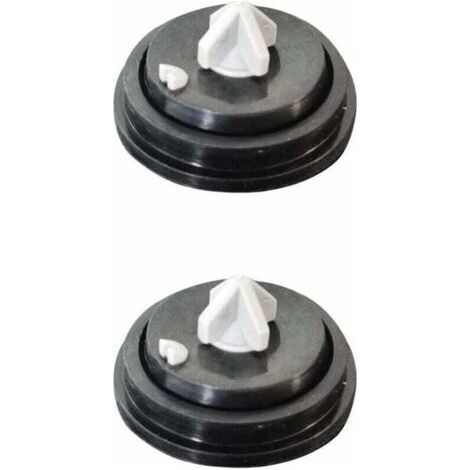Set con 2 diafragmas de repuesto de goma, compatible con diafragmas de válvula, membrana para válvulas de flotador, válvulas de flotador, membrana de sellado para válvulas de flotador (1/4)
