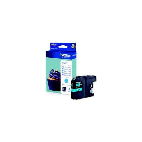 Brother LC-123C cartucho de tinta 1 pieza(s) Original Cian