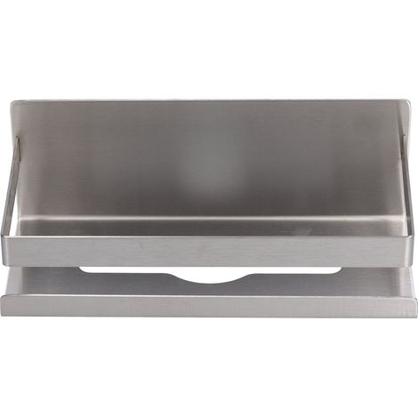 Étagère Murale en Acier Inoxydable pour Serviettes et Papier - Cuisine, Salle de Bain, Chambre (1/5)