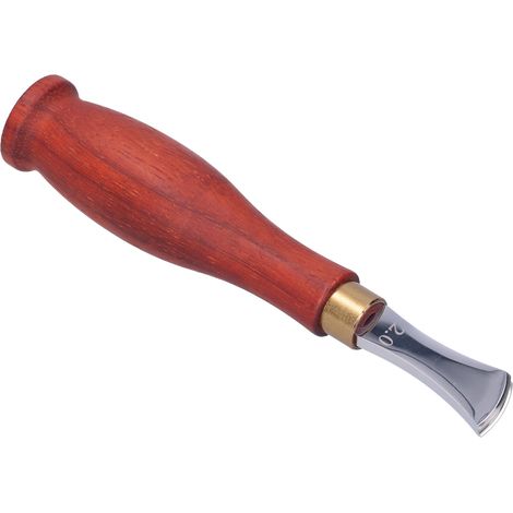 Outil de rainurage pour cuir à rainure peu profonde, outil de sertissage et de pliage pour bricolage, 2,0 mm (1/5)