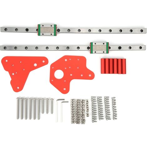Guide de rail coulissant linéaire, kit double axe Z pour accessoires d'imprimante 3D Ender-3